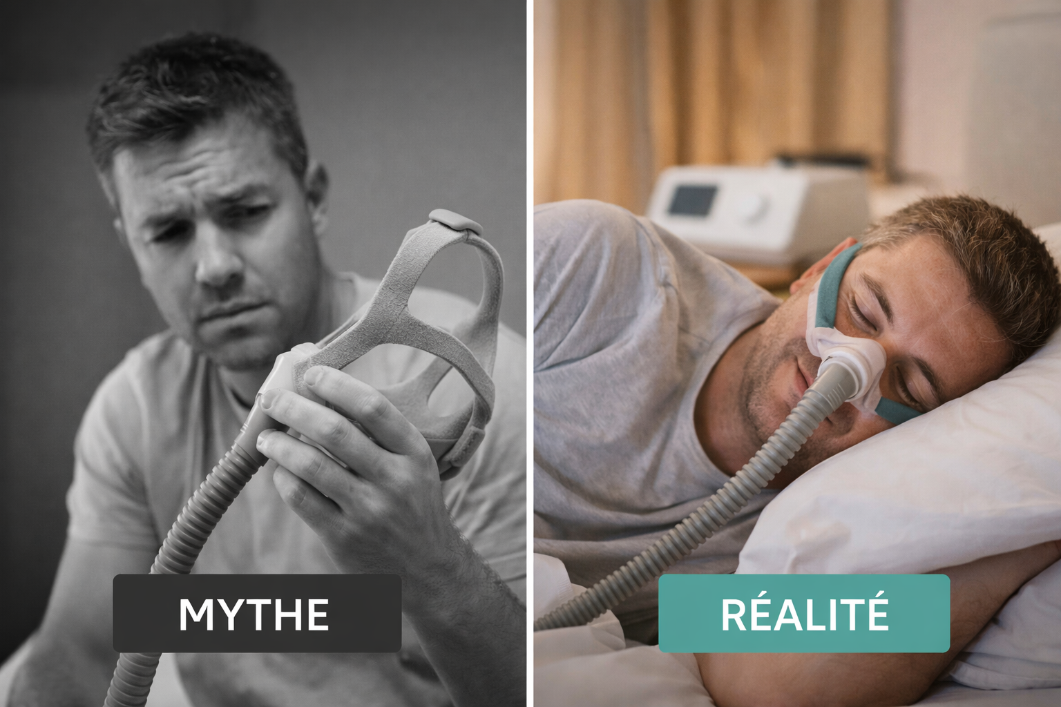 Les mythes les plus courants sur l’apnée du sommeil et la thérapie CPAP