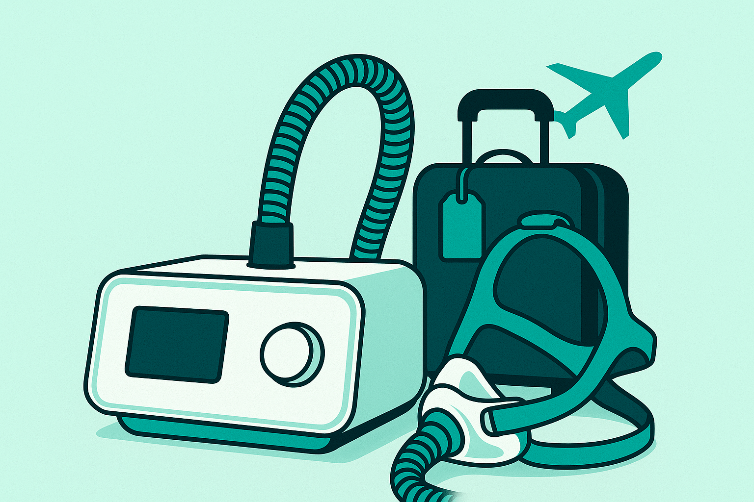 CPAP-Experts : voyager avec un appareil CPAP