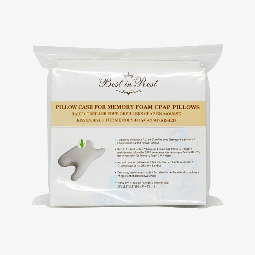 Taie d'oreiller contour CPAP Best in Rest en bambou 