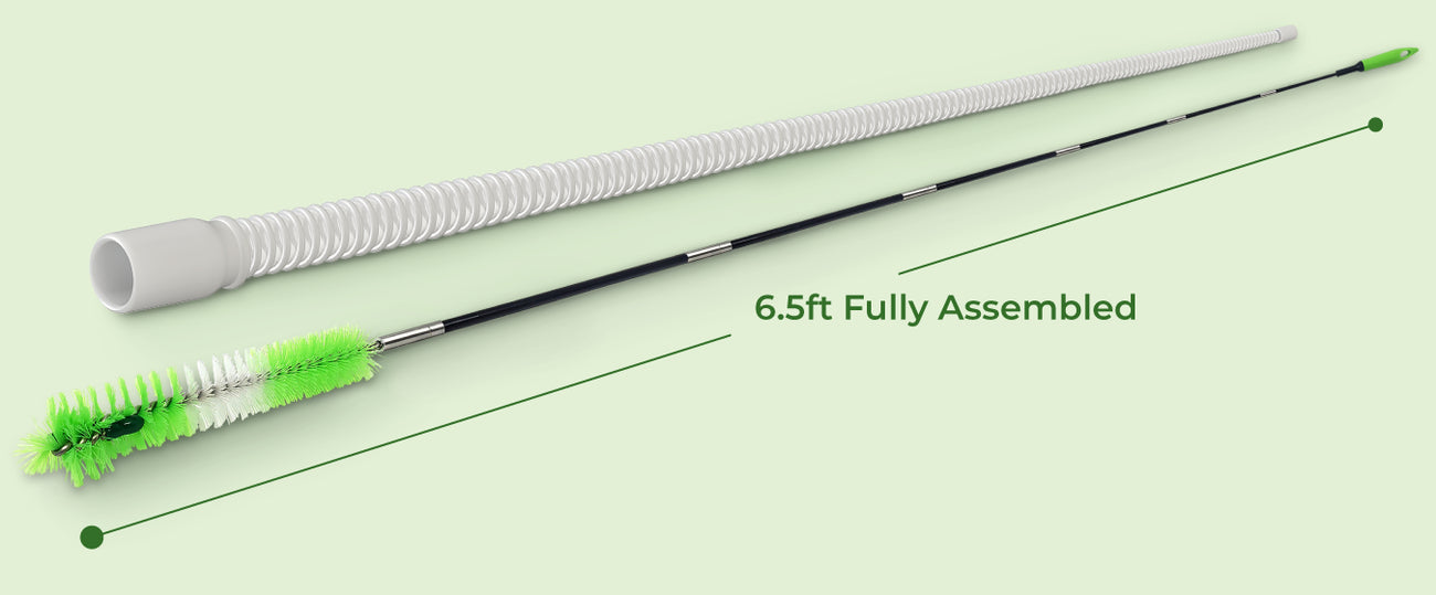 Purdoux 2-in-1 Hose Brush